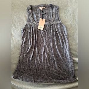 NWT Women’s Juicy Couture Navy Sleeveless Tee Shirt - Size XS